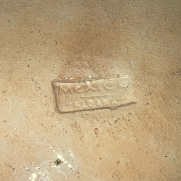 (3) Tlaquepaque Mexican Pottery Nesting Bowls Handmade Folk Art Dishes Stackable - Picture 15 of 15